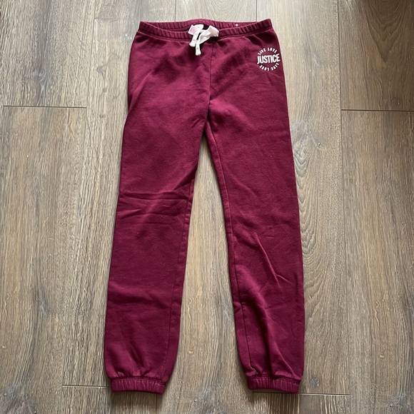 Justice Crop Pullover Hoodie and Matching Sweatpants - Picture 7 of 10